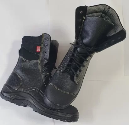 Обувь специальная кожаная м.62 ПУ/нитрил МП МС для спасателей- пожарных  (лесных пожарных, парашютистов-пожарных)